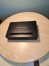 Grandstream HT818 VoIP Phone Adapter 8-Port Ethernet RJ-45 Black