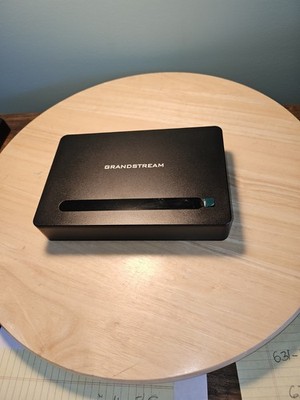 Grandstream HT818 VoIP Phone Adapter 8-Port Ethernet RJ-45 Black