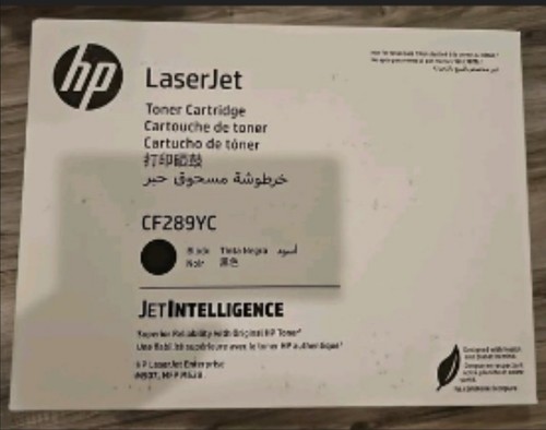 HP CF289YC (89Y) High Capacity Toner schwarz NEU Neu im Karton LaserJet M507 MFP M528 VERSIEGELT