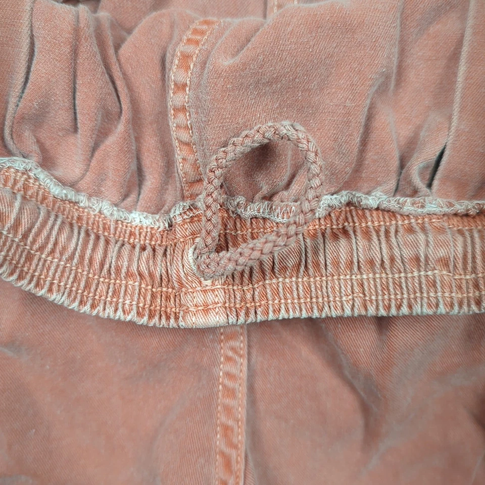 Сумасшедшие рубашки Гавайи Чили окрашенные шорты без застежек 6 дюймов мужские XL красный шнурок хлопок - Изображение 4 из 4