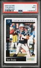 TOM BRADY 2003 Score 97/500 Scorecard 81 PATRIOTS PSA 9 Mint Pop 5, None Higher!