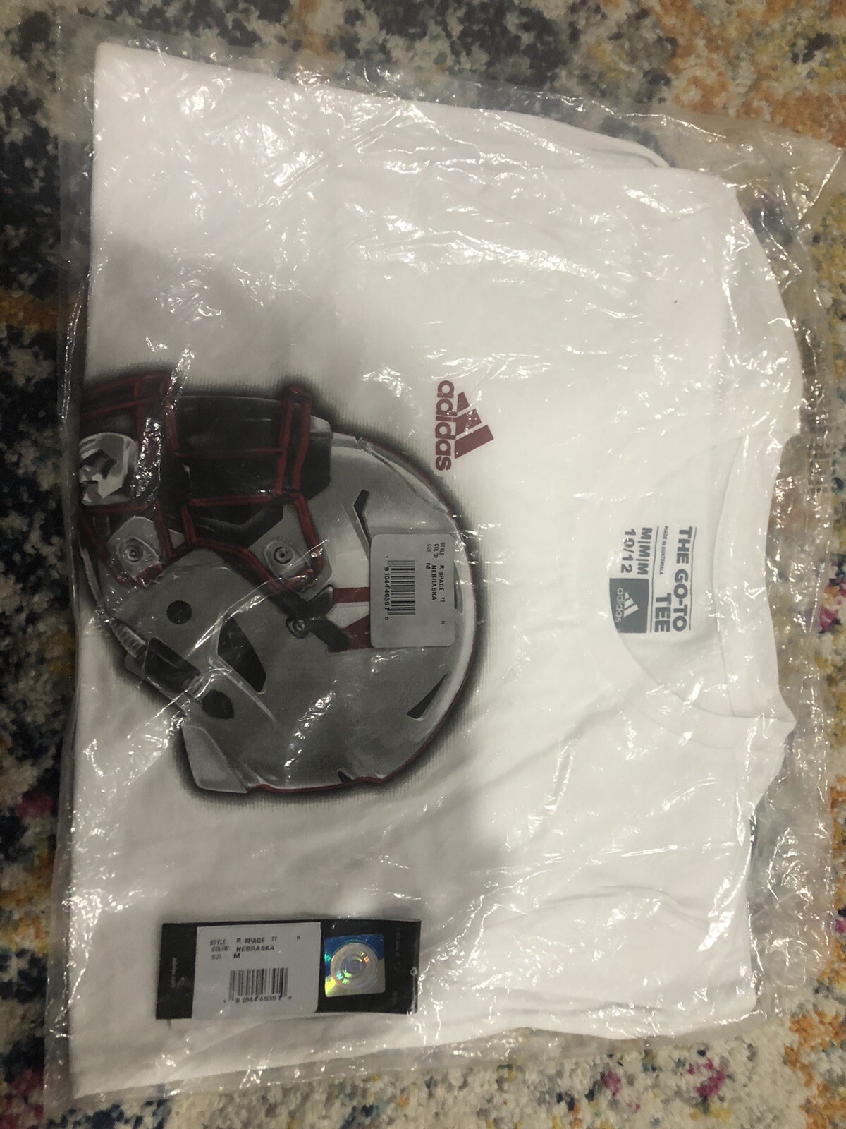 Outerstuff NCAA Nebraska Cornhusker Children Boys Helmet S/S Medium 10/12