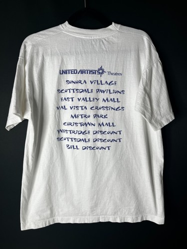 summer movie madness 90s united artist vintage single stitch y2k white sun rays - Picture 3 of 3