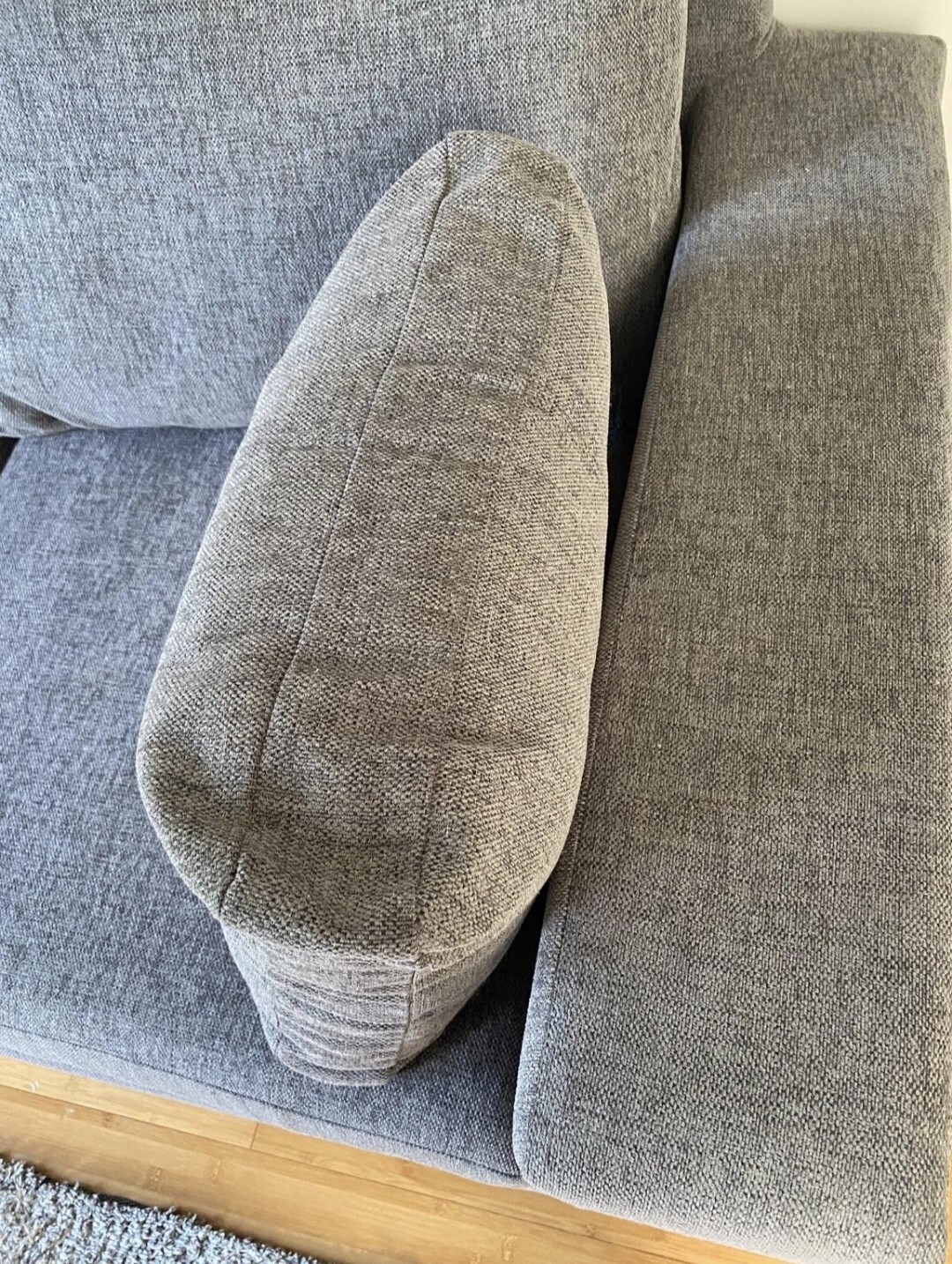 Grey Sofa bed (Fold Out Mattress) eBay