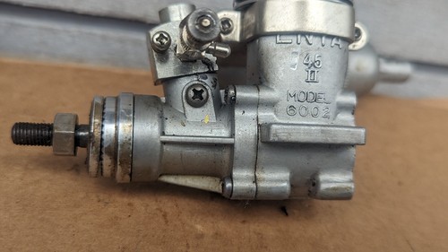 Vintage ENYA Engine 45 II Muffler Airplane Model 6002 FOR PARTS OR DISPLAY - Picture 8 of 14
