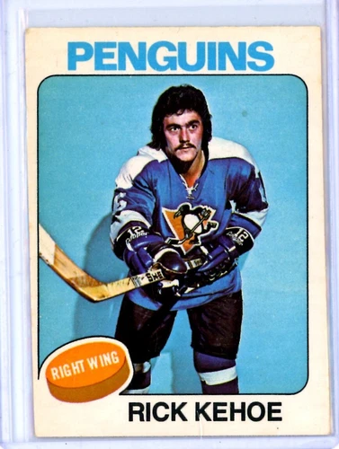 1975-76 O-Pee-Chee #39 Rick Kehoe - Pittsburgh Penguins - BREAK SET