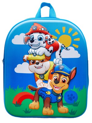 3D Eva Kids Backpack School Bag Official Licensed Characters Back Pack  Rucksack | eBay