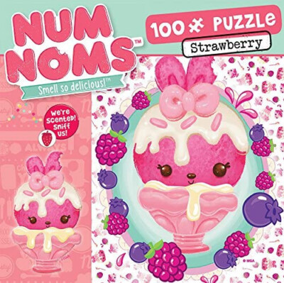 Ceaco Toy's 100 Puzzle 5+ Strawberry rompecabezas NUM NOMS