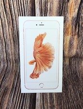 Empty iPhone 6s Plus Box Only Rose Gold 64GB Clean NO PHONE