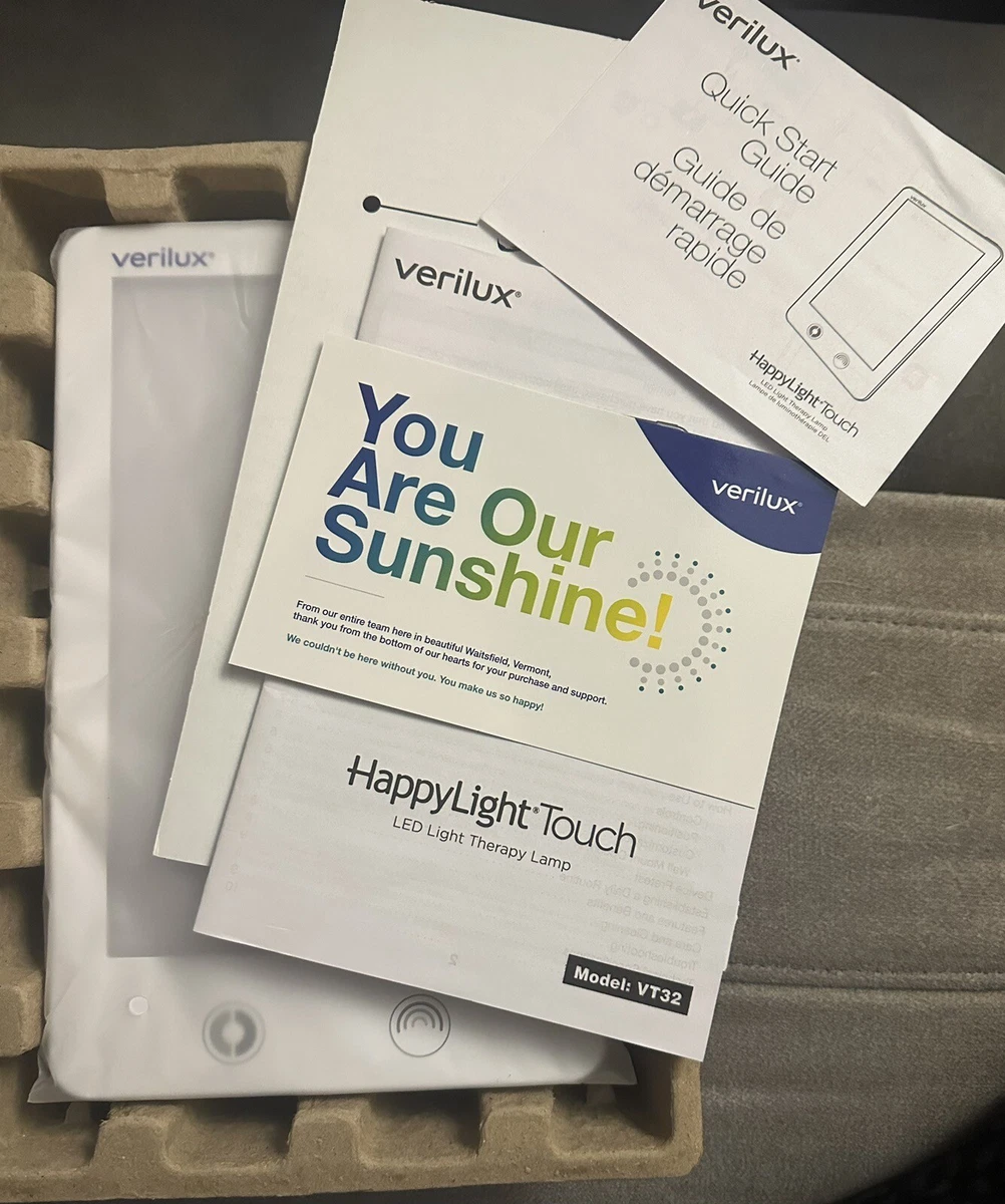 Verilux HappyLight Touch LED Energy Lamp VT32 eBay