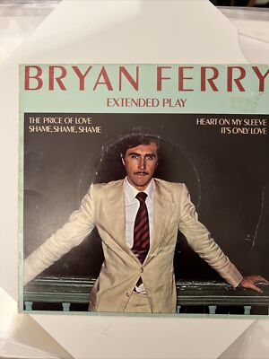 BRIAN FERRY - Brian Ferry EP (Island Records IEP 1A).  1976 7  45rpm EP Ex