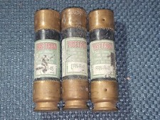LOT OF 3 FUSES - FUSETRON FRN-R-45 DUAL-ELEMENT TIME DELAY FUSE CLSS RK5