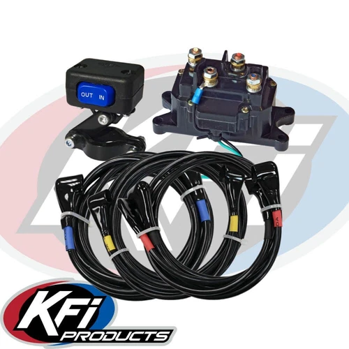 3000 LB KFI Cable Winch & Mount Kit Arctic Cat 700 Alterra 4x4 2016-2021 - Picture 5 of 7