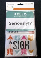 Project Life - 40 Theme Cards #380365 - New in Package