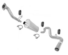 Exhaust System W/ 133 WB Standard Cab Long Bed For 02-06 Silverado Sierra