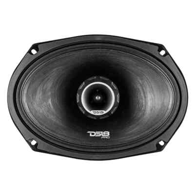 DS18 PRO-ZT69 6x9 Inch Car Speakers With Bullet Tweeters - 550W Powerful Audio Coaxial System
