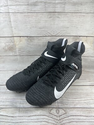 NEW Nike Alpha Menace Elite 2 Black Football Cleats AO3374 