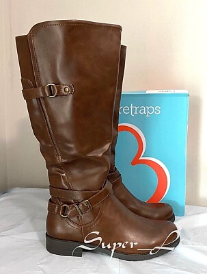 NEW Baretraps Women's Carmella Riding Boots - SIZE 7 - Brown