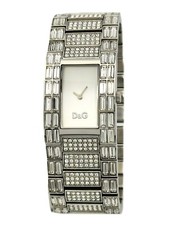 D&G Dolce & Gabbana Interlace DW0331 Women's Crystallized Stones Bracelet Watch
