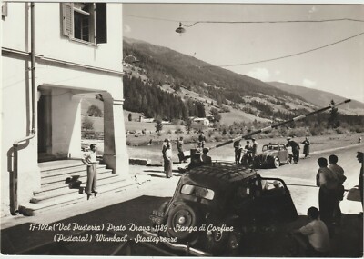 VAL PUSTERIA - PRATO DRAVA BORDER BAR - S. CANDIDO (BOLZANO) 1958