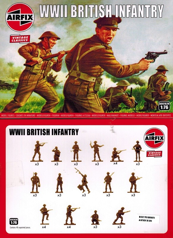 Hornby Grün Wwii British Infantry N. Europe - Bild 2