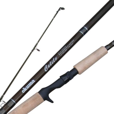 Okuma Celilo Graphite Casting Rod 9' 0" 2 Piece Heavy CE-C-902Ha | eBay Okuma Celilo Graphite Casting Rod 9' 0" 2 Piece Heavy CE-C-902Ha | eBay
