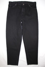 Vintage Levi's Jeans Men's 40x32 Relaxed Fit 550 Tapered Leg Made In USA Black