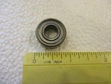 R6ZZ shielded bearing. 3/8" x 7/8" x 9/32".
