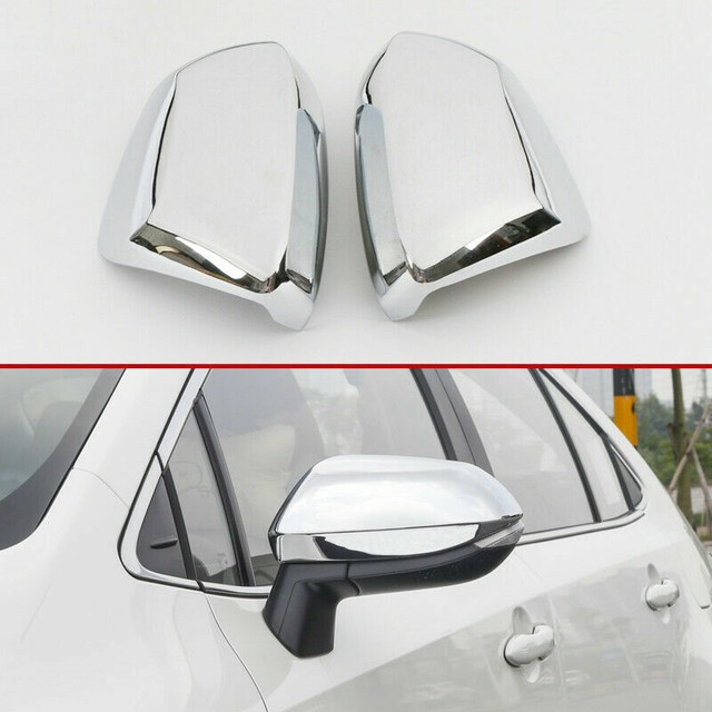 For Toyota Corolla 2020 ABS Chrome Rearview Door Mirror Cover Trim 2pcs