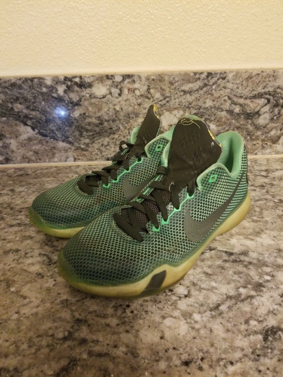 Nike Kobe X GS 726067 333 Poison Green Sequoia Volt Youth Bryant size 6.5 Youth