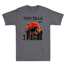 Tortoise T-shirt, Tortzilla Shirt, Funny Turtle Lover Gift Vintage Men's T Shirt
