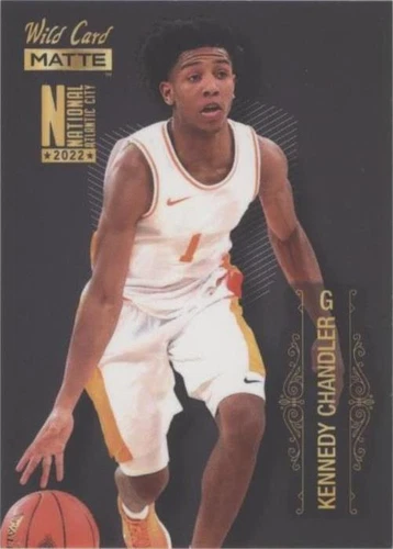 2022 Wild Card MATTE National Convention - Kennedy Chandler #MBN-13