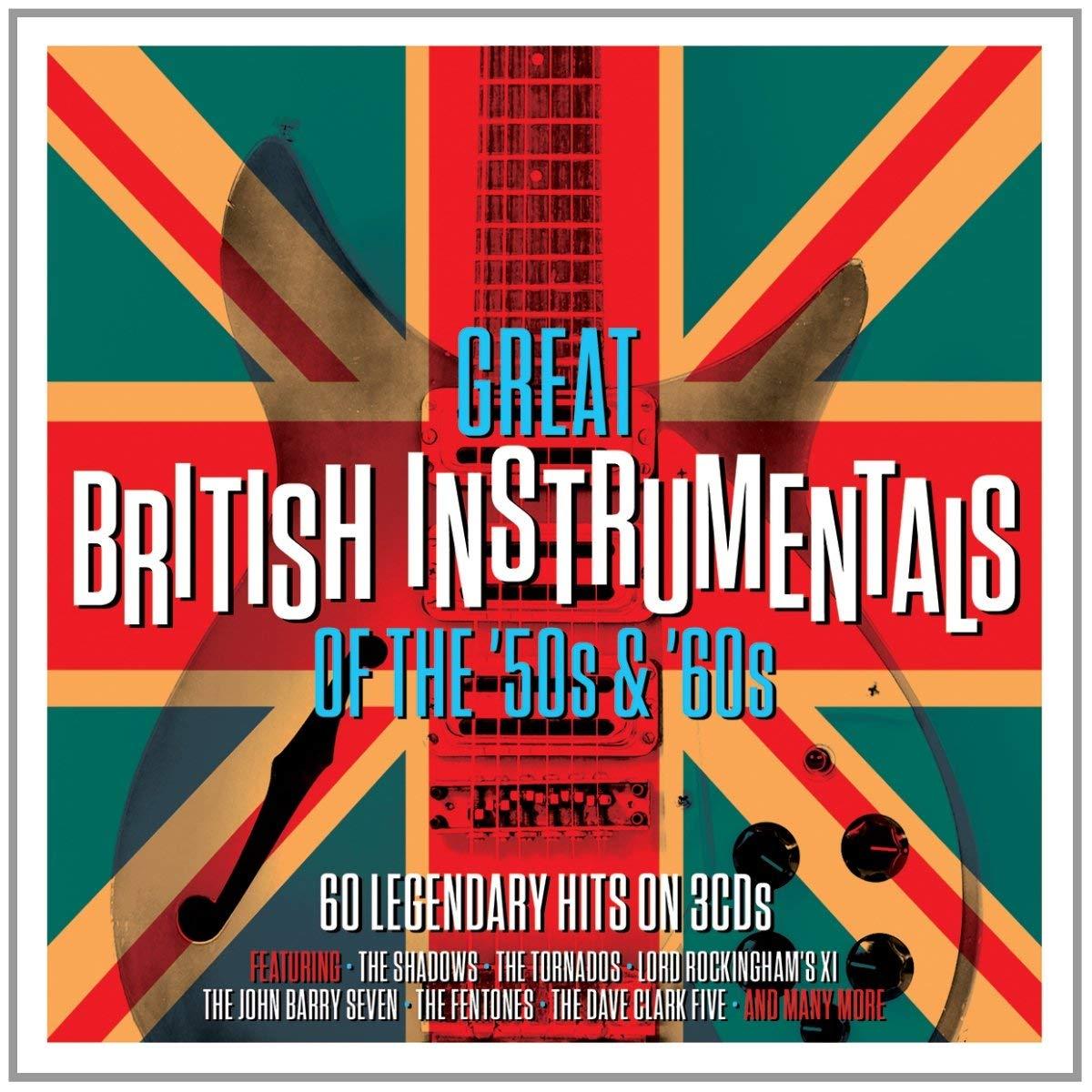 Great British Instrumentals Of The 50s & 60s 3-CD NEW SEALED Shadows/Tornados+