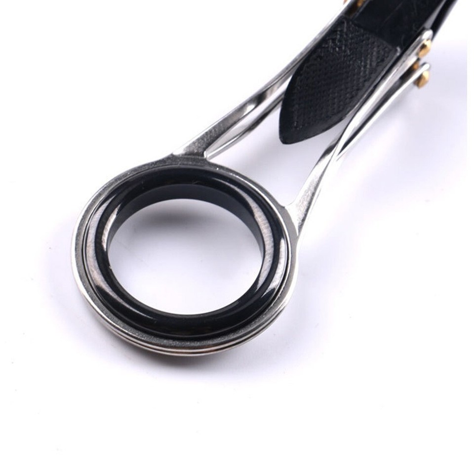 Guide Ring Fishing Pole Line Guides Rod Building Easy Folding Design eBay