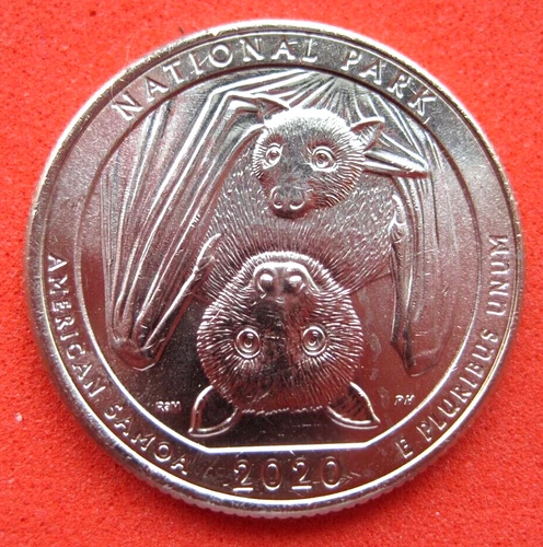 2020-D America the Beautiful Quarters National Park of American Samoa — photo from the most recent tracked eBay sale