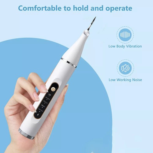 Tooth Cleaner Electric Ultrasonic Teeth Plaque dental Calculus Stain Remover Kit - Picture 15 of 23
