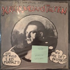 Kraldjursanstalten Nu Ar Det Allvar Vinyl Record LP VG/VG ZURR0 1980