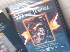 Image of Rare New Original Vicious Evil Vixens Movie Dvd Boxed LIMITED EDITION HOLOGRAM