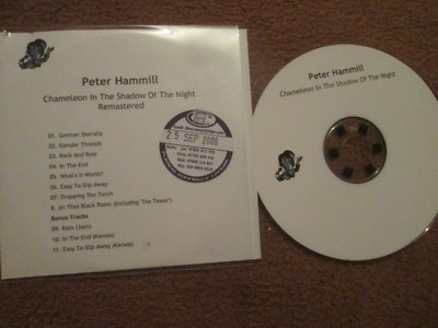 Peter Hammill Chameleon In The Shadow Of The Night Charisma UK Promo  CD Album