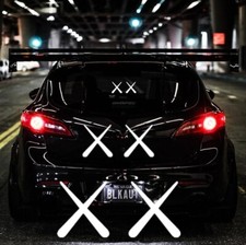 X X Dead Eyes JDM Racing Decal 200mm Stickers