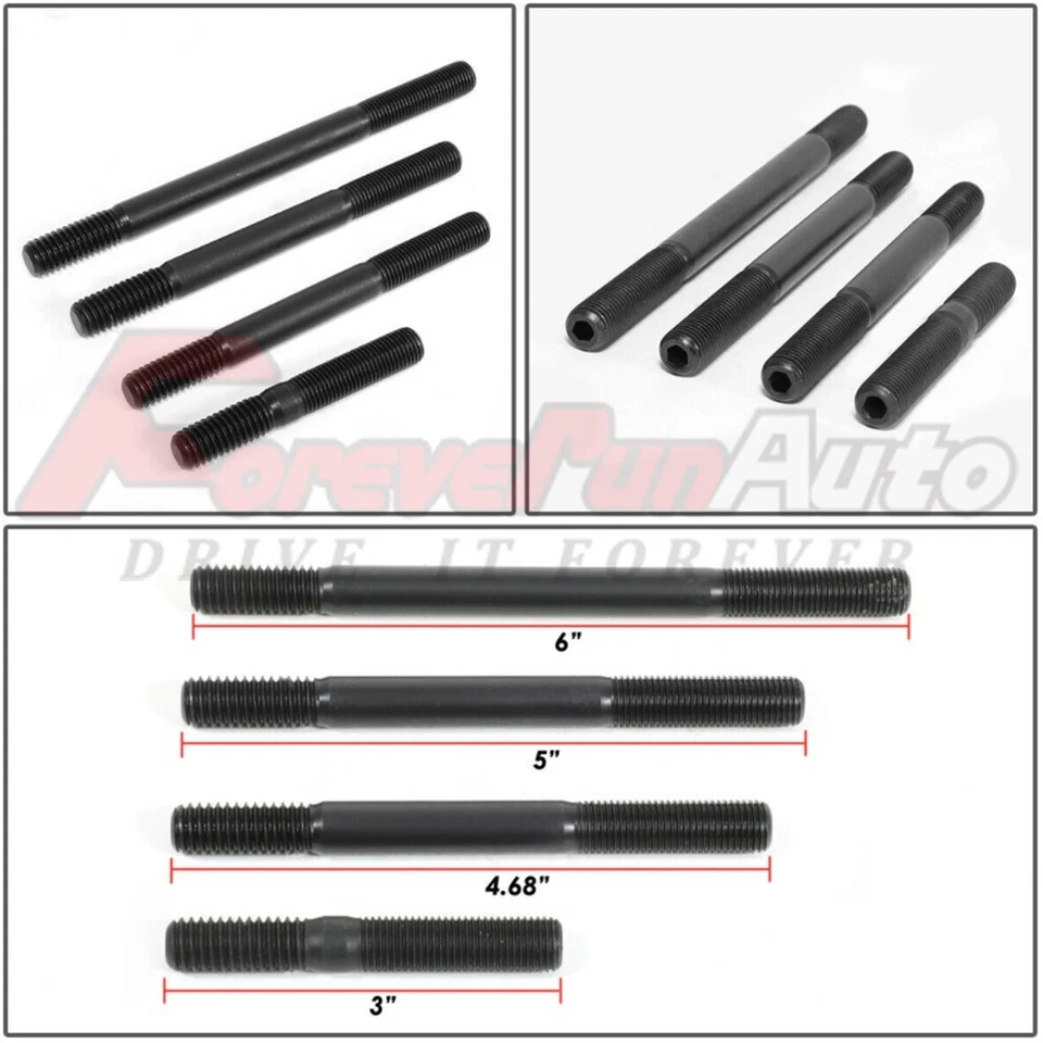 Kit de tuerca hexagonal de perno de culata para Chevy BBC Big Block 135-4001 1966-2000 Foto 2 de 4