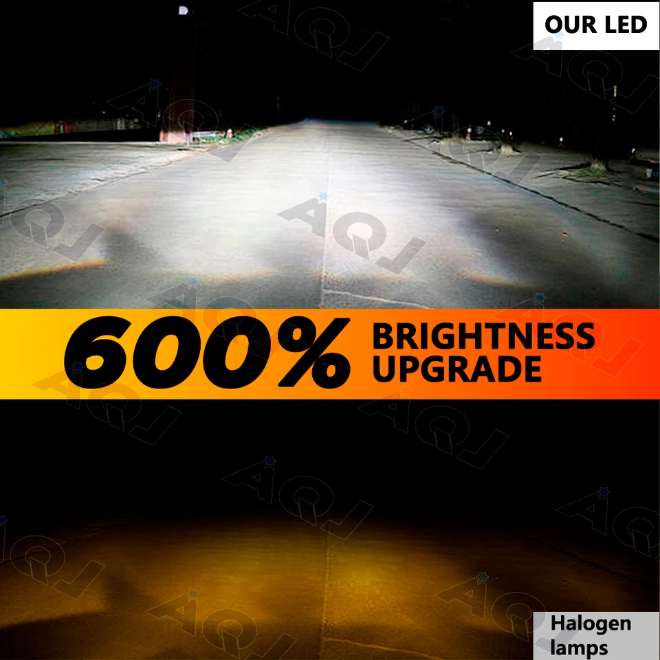 Kit de lâmpadas de faróis de LED 2x H13/9008 para Dodge Dakota 2005-2012 feixe alto e baixo - Imagem 2 de 4