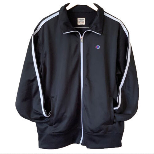 Vintage Champion Track Jacket Hudson Bay WA Eagles Snap Size Vintage Champion Track Jacket Hudson Bay WA Eagles Snap Size