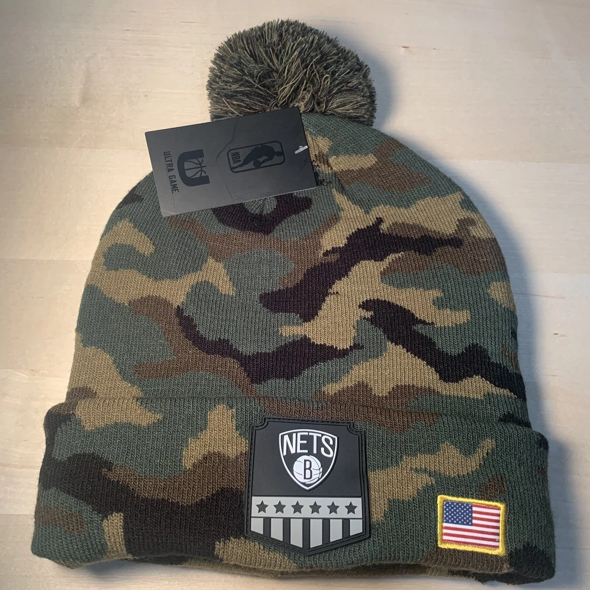Brooklyn nets store camo hat