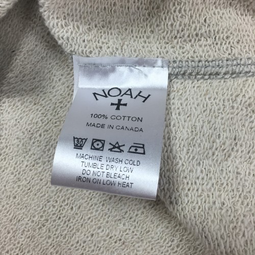 NWT Noah NY SS17 Gray Retro Logo Crewneck Terry Sweatshirt Men's M AUTHENTIC - Picture 6 of 8