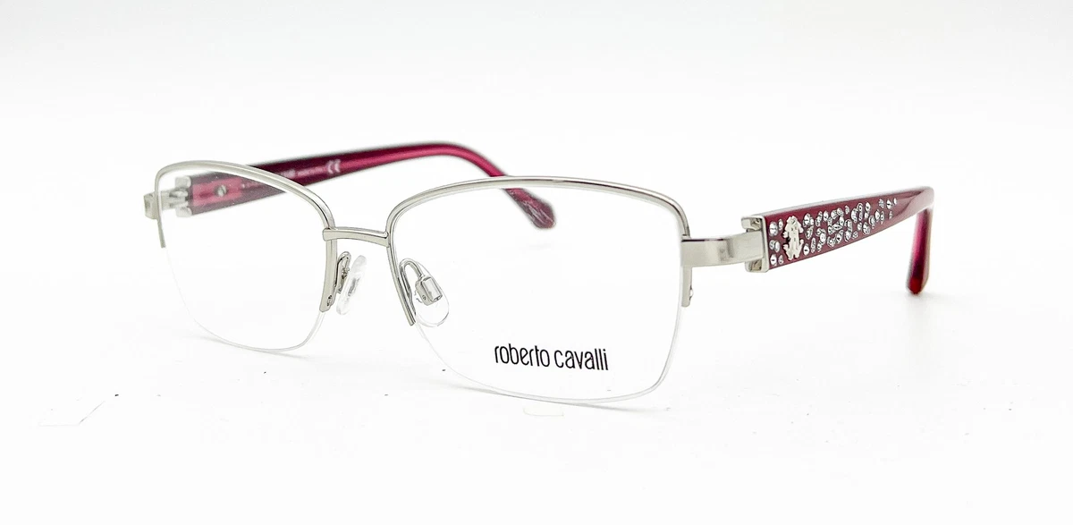 Roberto Cavalli Ladies Red Oval Eyeglass Frames RC5111 28 53 RC5111 28 53 Roberto Cavalli VRC046 0D80 53 Glasses | Bassol Optic United  main image 3