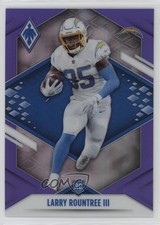 2021 Panini Phoenix Rookie Purple 24/125 Larry Rountree III #178 2rd