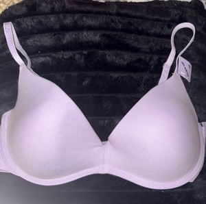 Roxy Lavender Underwire Push Up Bra 36 C Women’s Juniors Soft Padded NWT