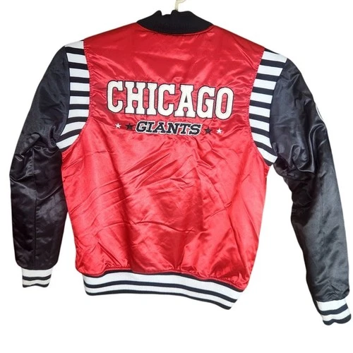 Stall & Dean Negro League Chicago American Giants Reversible Jacket Men's XL image 2