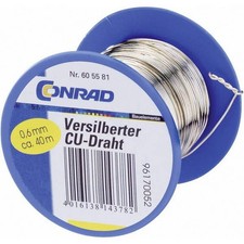 Conrad Components 1516012/30 Copper Wire Diameter Without Insulation : 1.20mm 30
